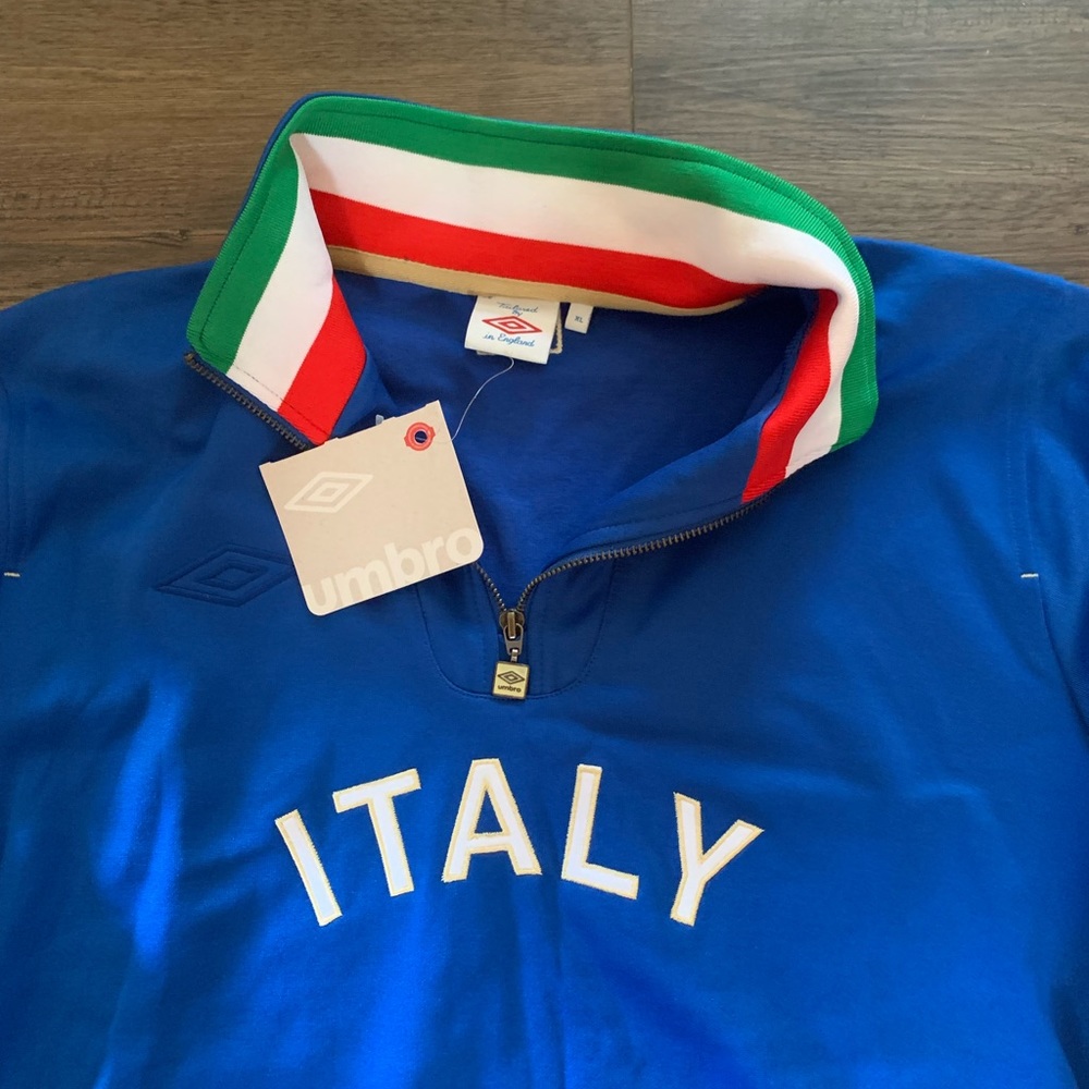 SOLD - NWT Umbro Off Field Half Zip Italian Jacket - Picture 3 of 8